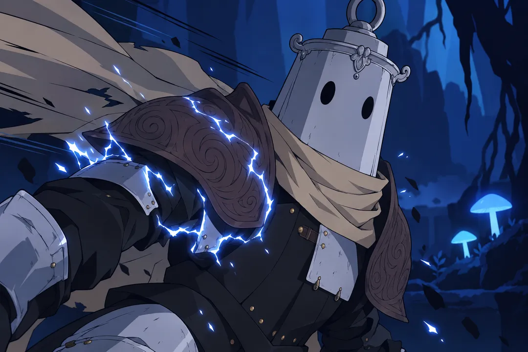 Extreme close-up detail on Lanterne's shoulder and chest plate.