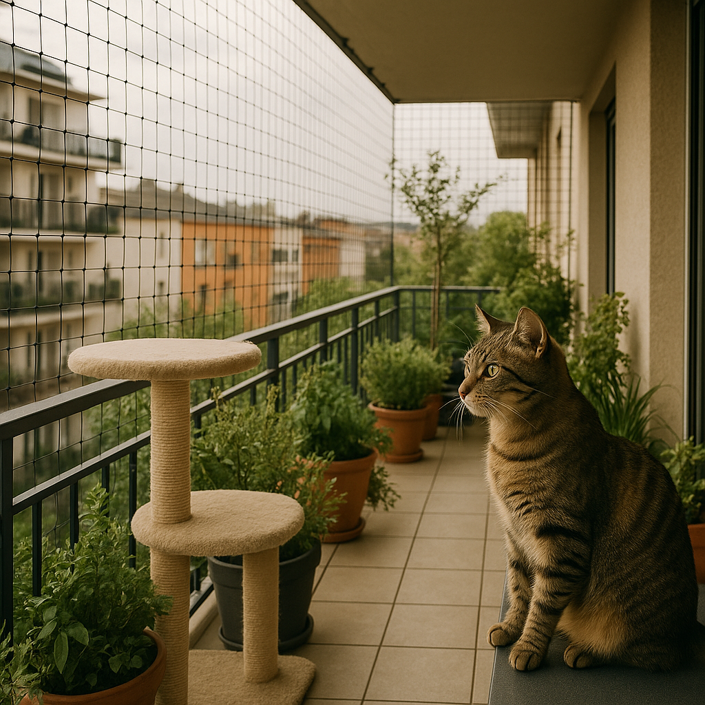 Comment éviter de perdre son chat en appartement ?
