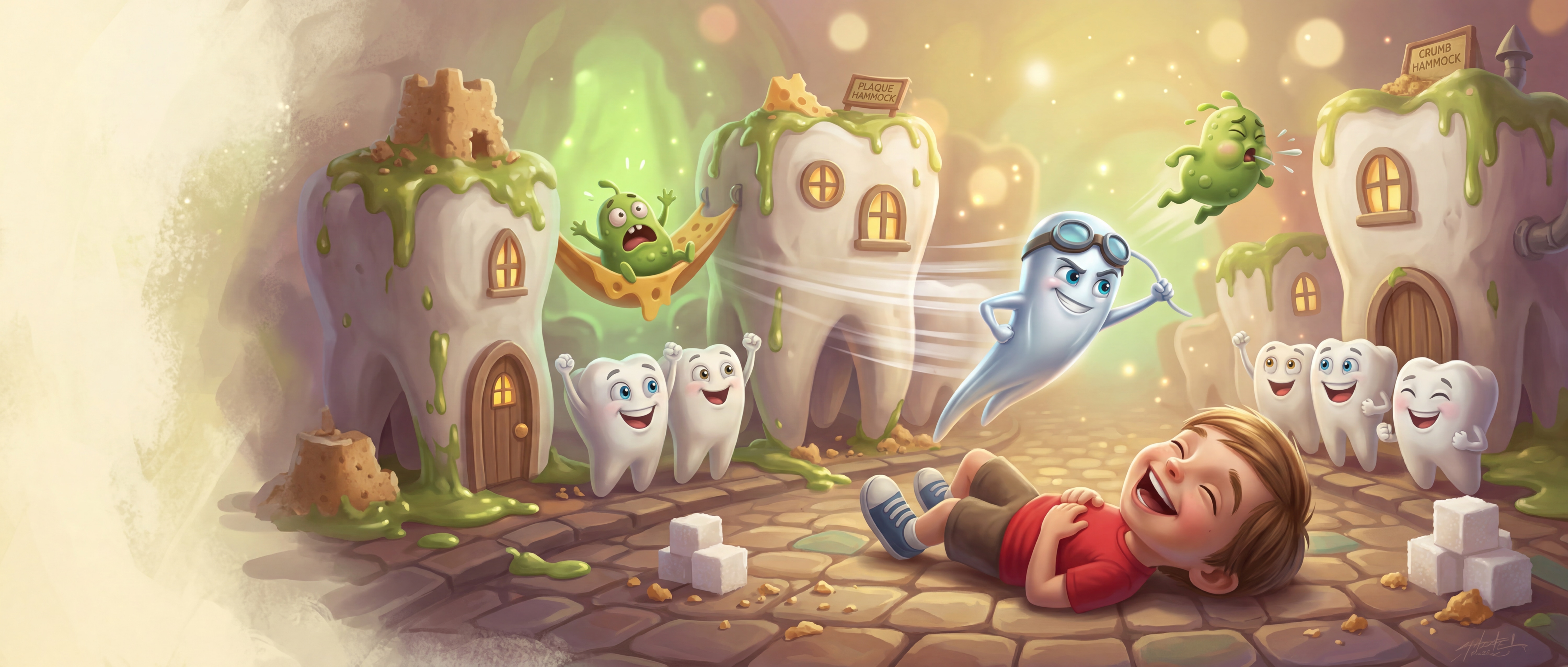 A Hammock of Cheese and Two Cavities: How a Storybook Gave Us a Language for the Hard Stuff