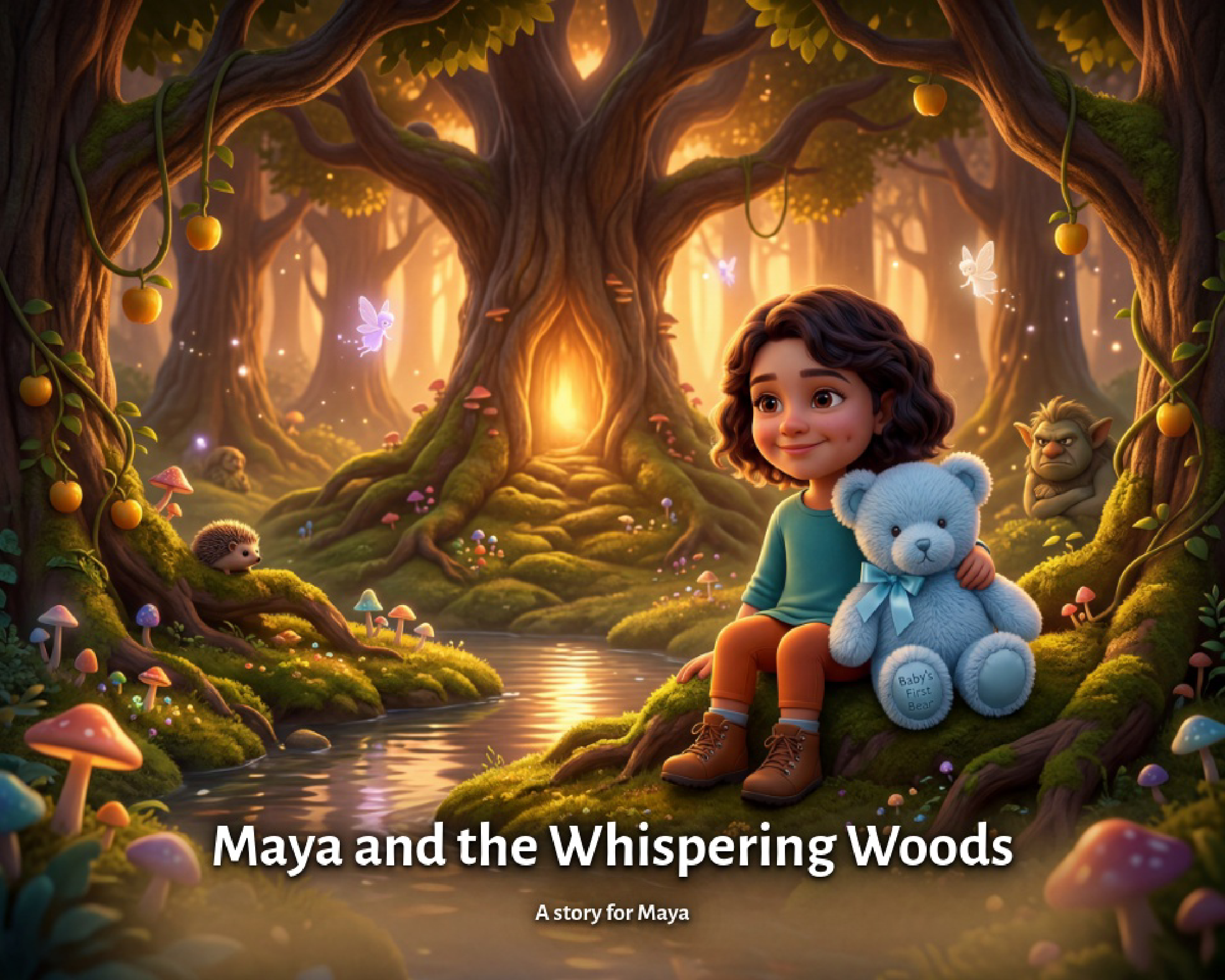 Sample cover for Enchanted Forest