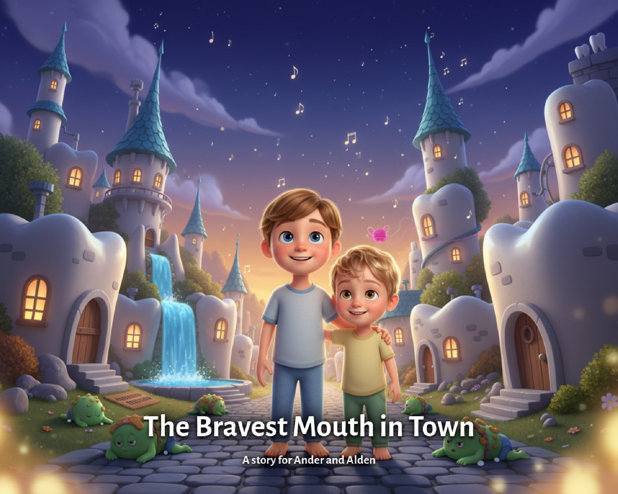 Sample cover for The Bravest Mouth in Town