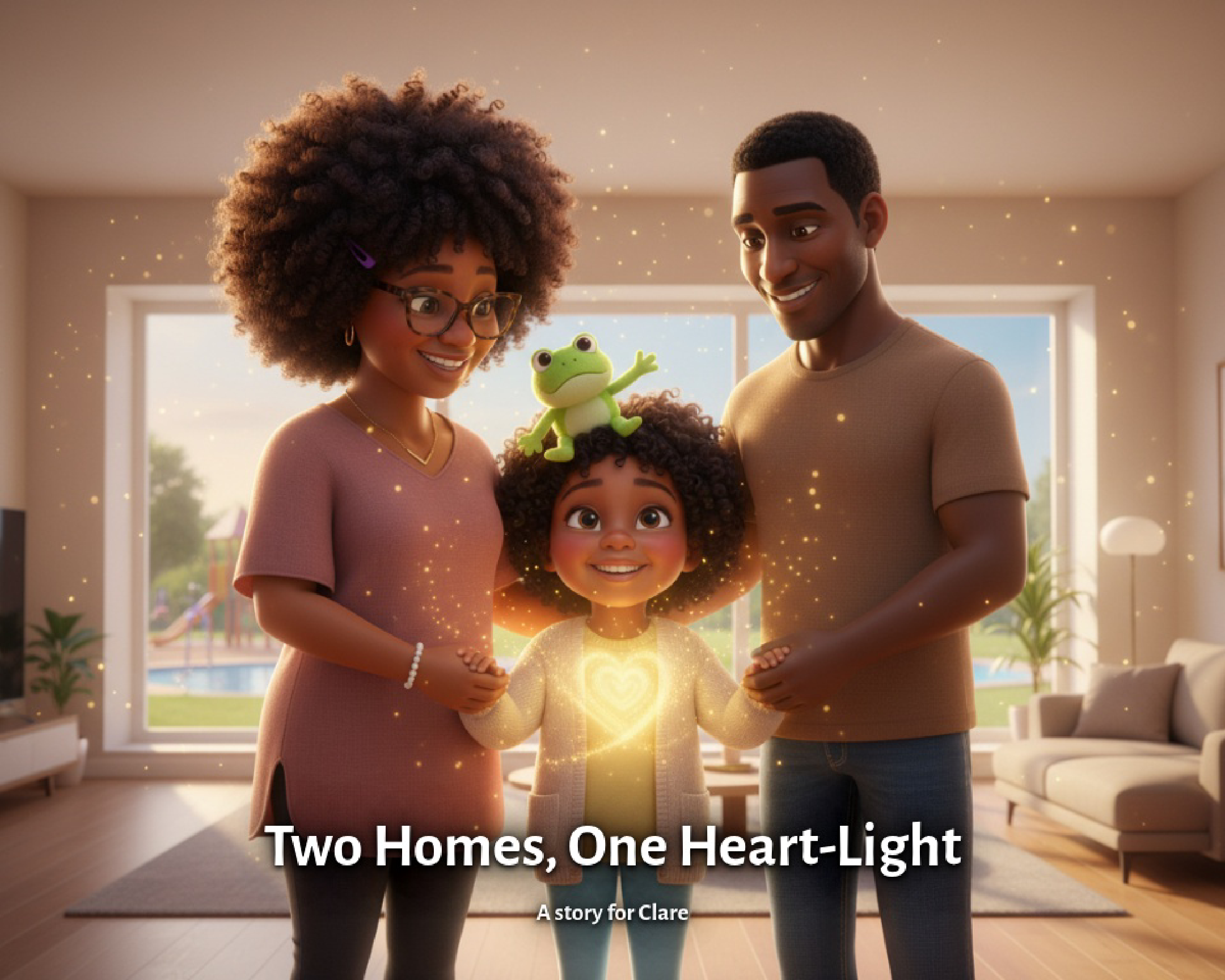 Sample cover for Two Homes, One Heart