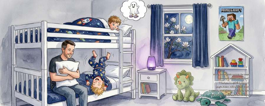 Bedtime Bravery — sample page 7