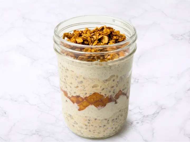 Apple Pie Overnight Oats