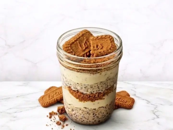 Biscoff Overnight Oats