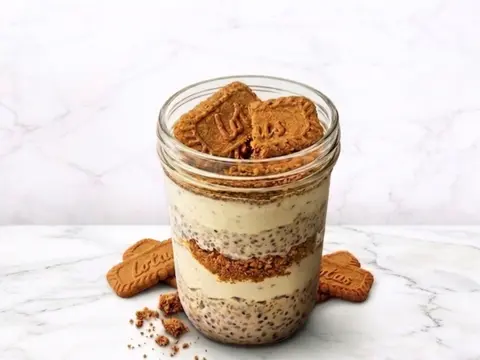 Biscoff Overnight Oats