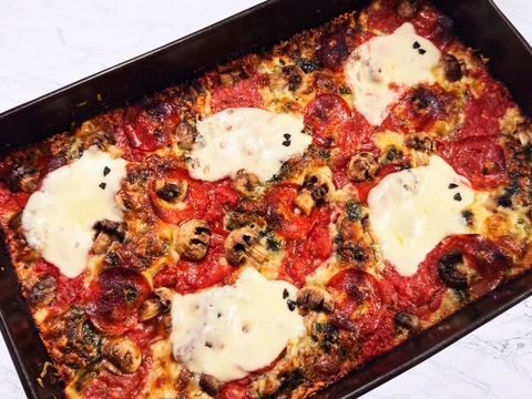 Halloween Detroit Style Pizza
