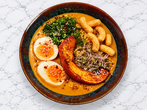 Peanut Pumpkin Miso Ramen
