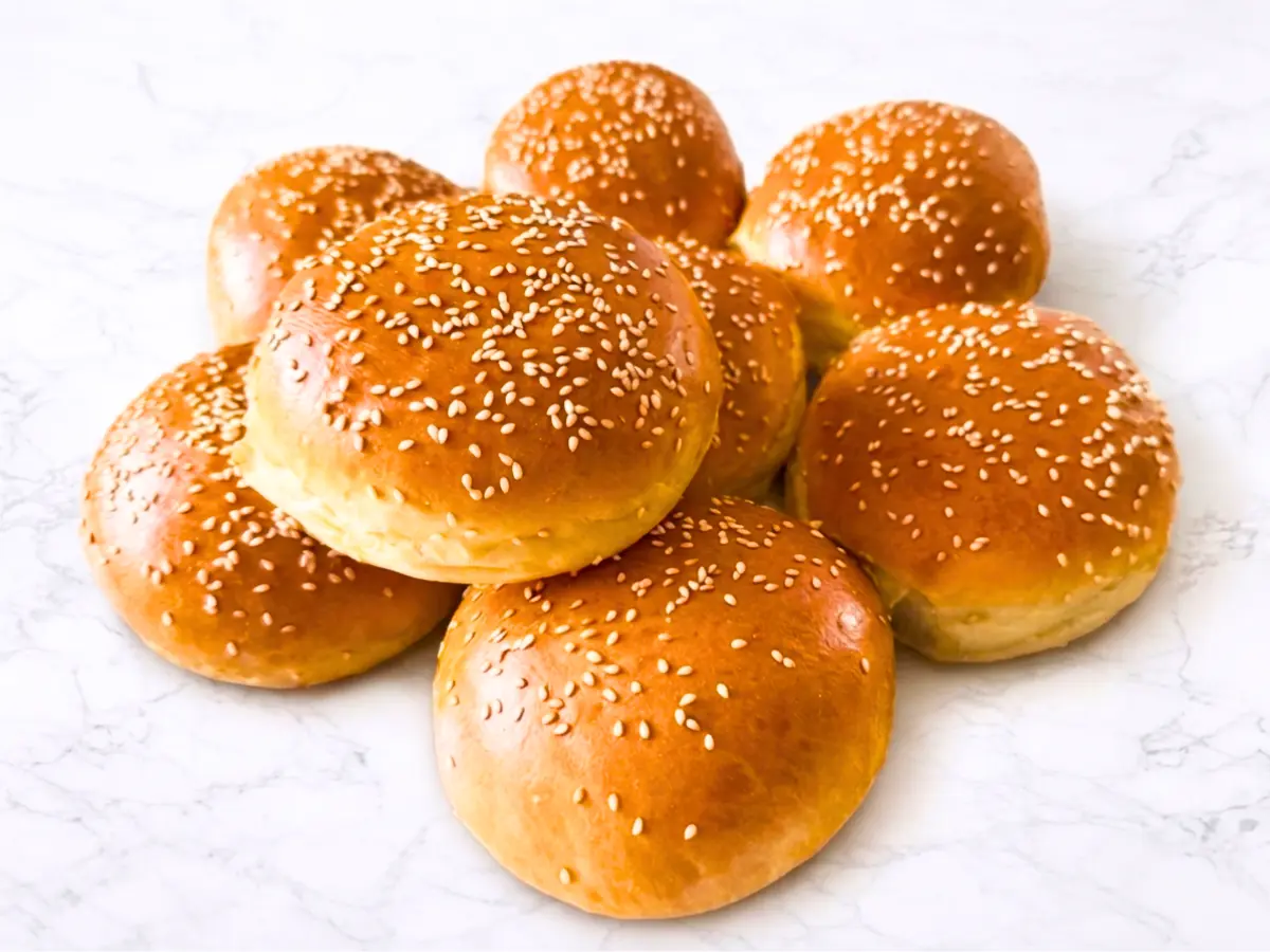 Soft and Fluffy Burger Buns