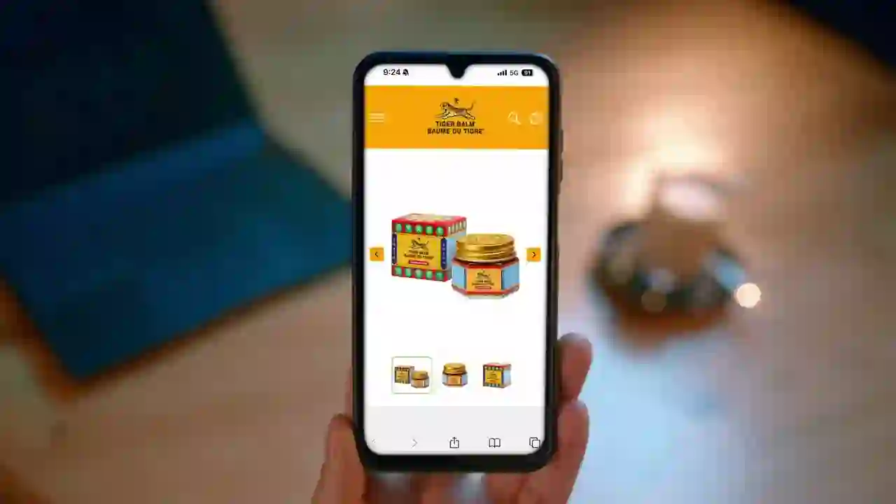 Poster de Tiger Balm