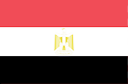 Bandera de Egipto (Medio Oriente)