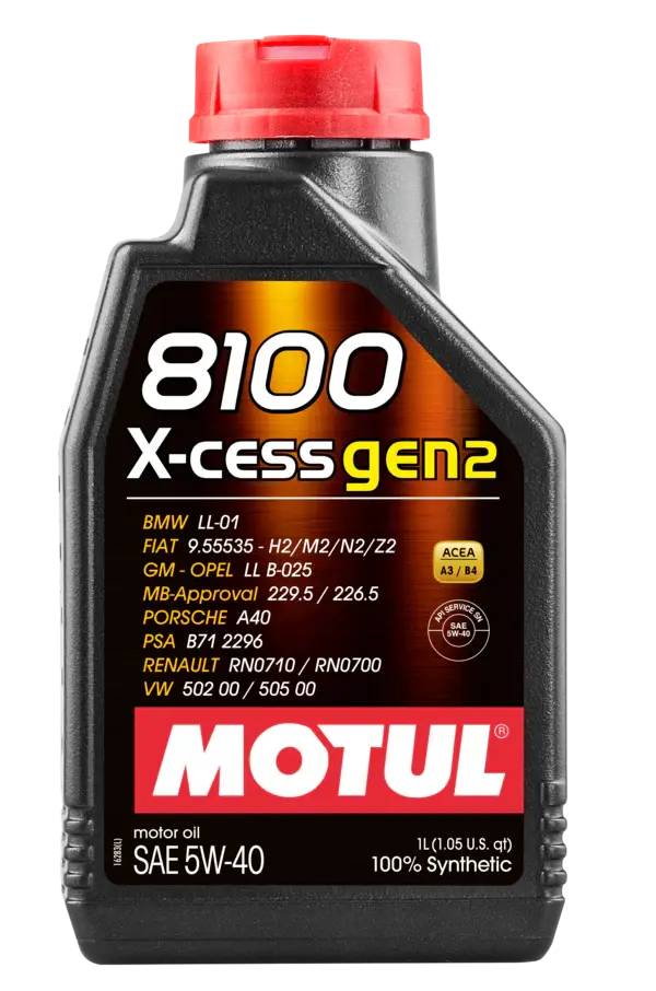 Motul 8100 X-cess Gen 2 5W-40