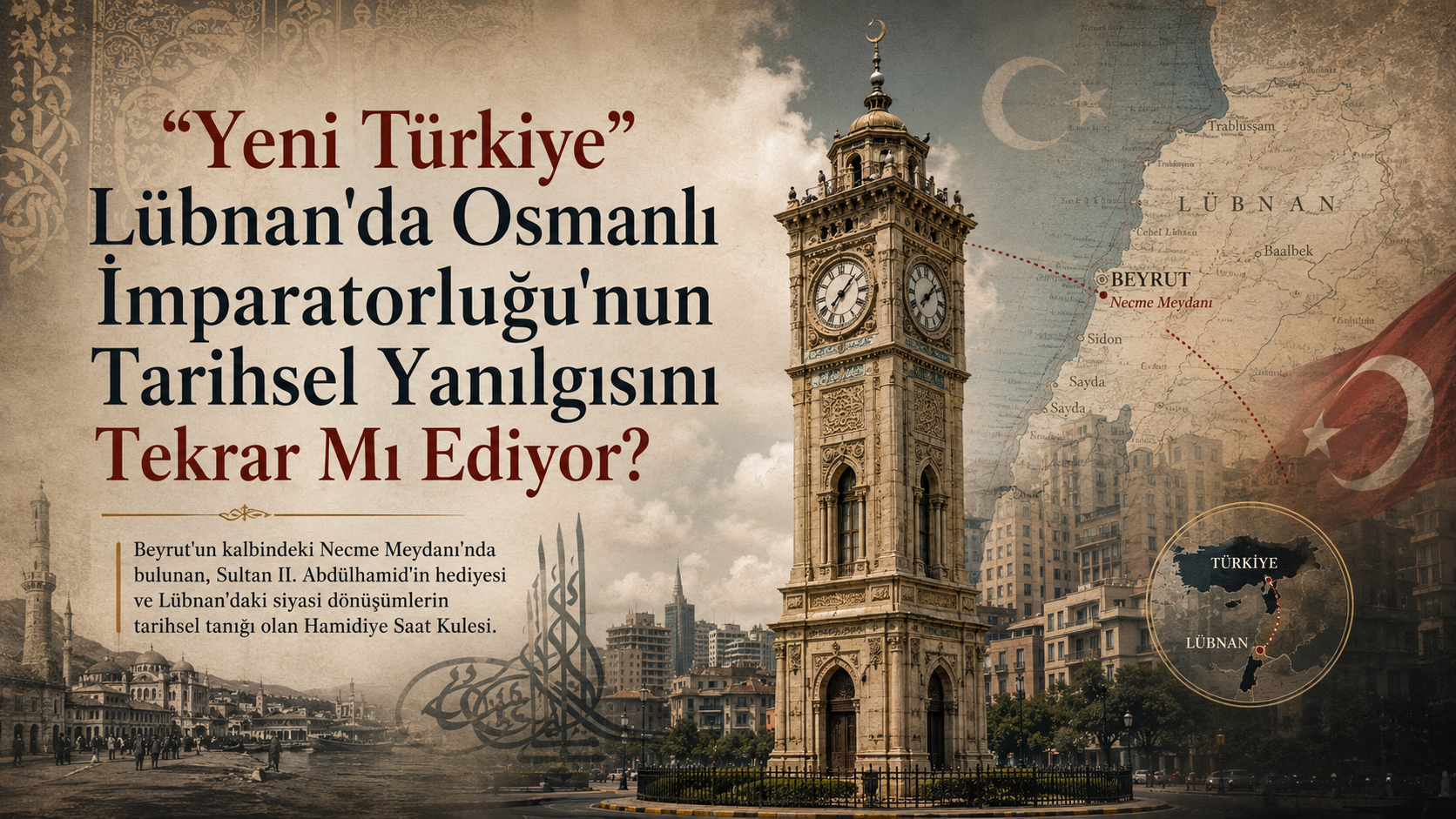"Yeni Türkiye" Lübnan'da Osmanlı İmparatorluğu'nun Tarihsel Yanılgısını Tekrar Mı Ediyor?