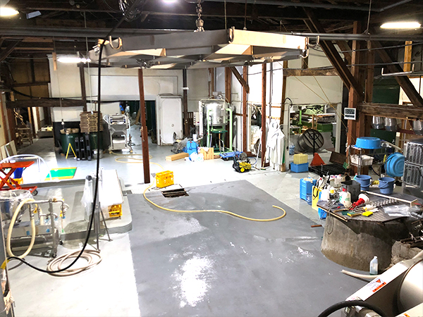 Manufacturing/brewing area