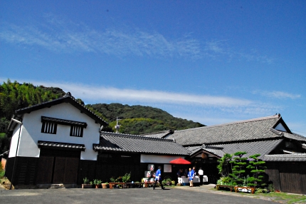 Brewery main building exterior on a clear day