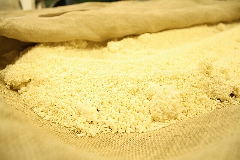 Rice koji being prepared