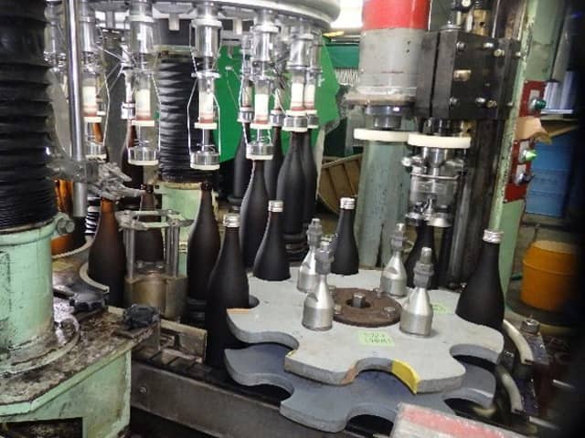 Bottling line at the brewery