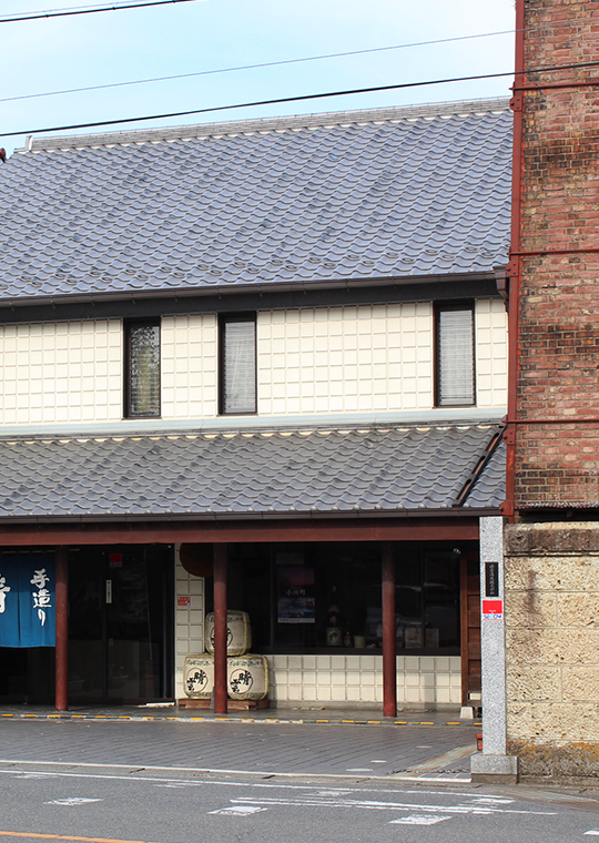 Brewery exterior, street-facing facade