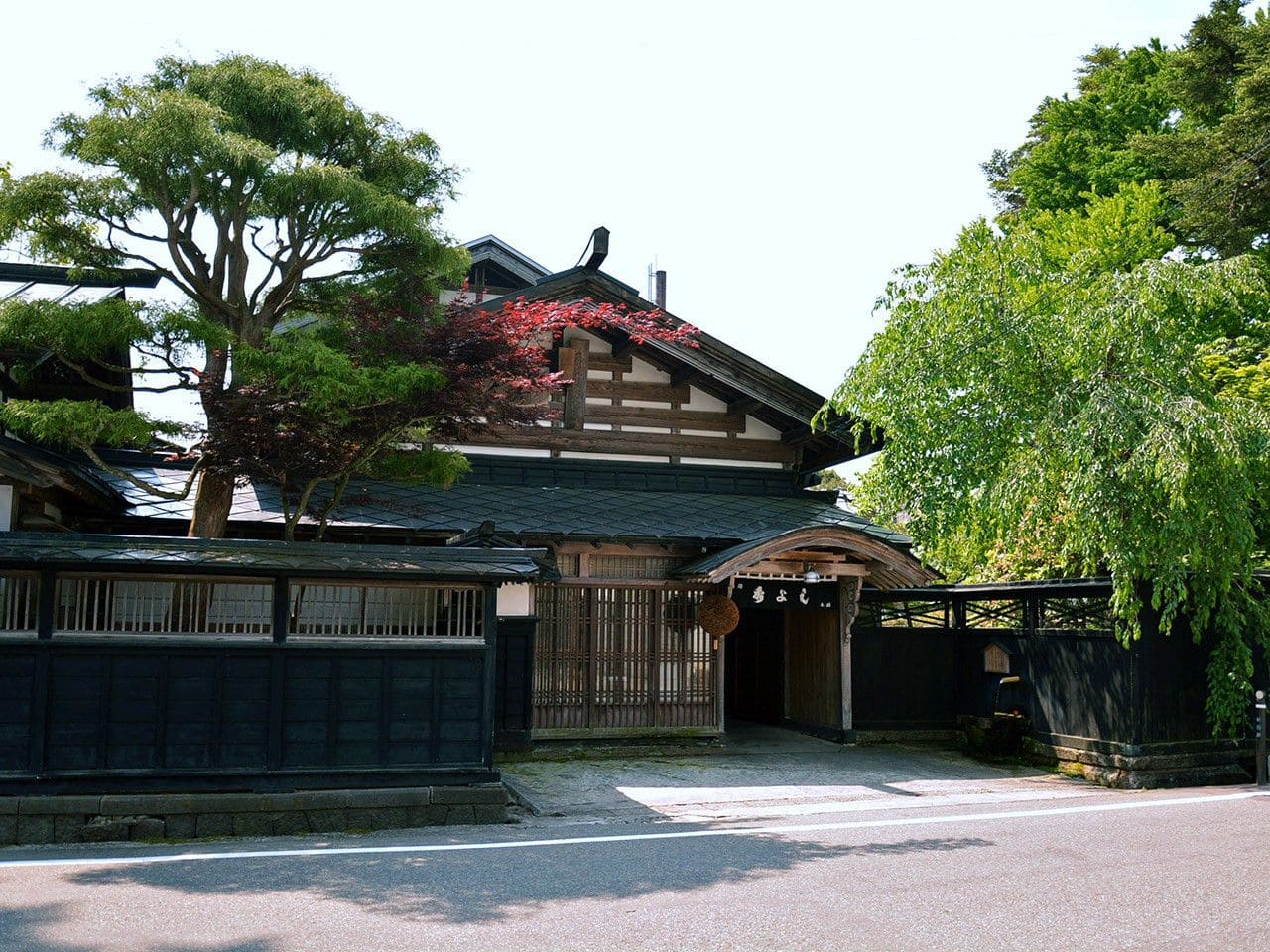Brewery exterior in summer