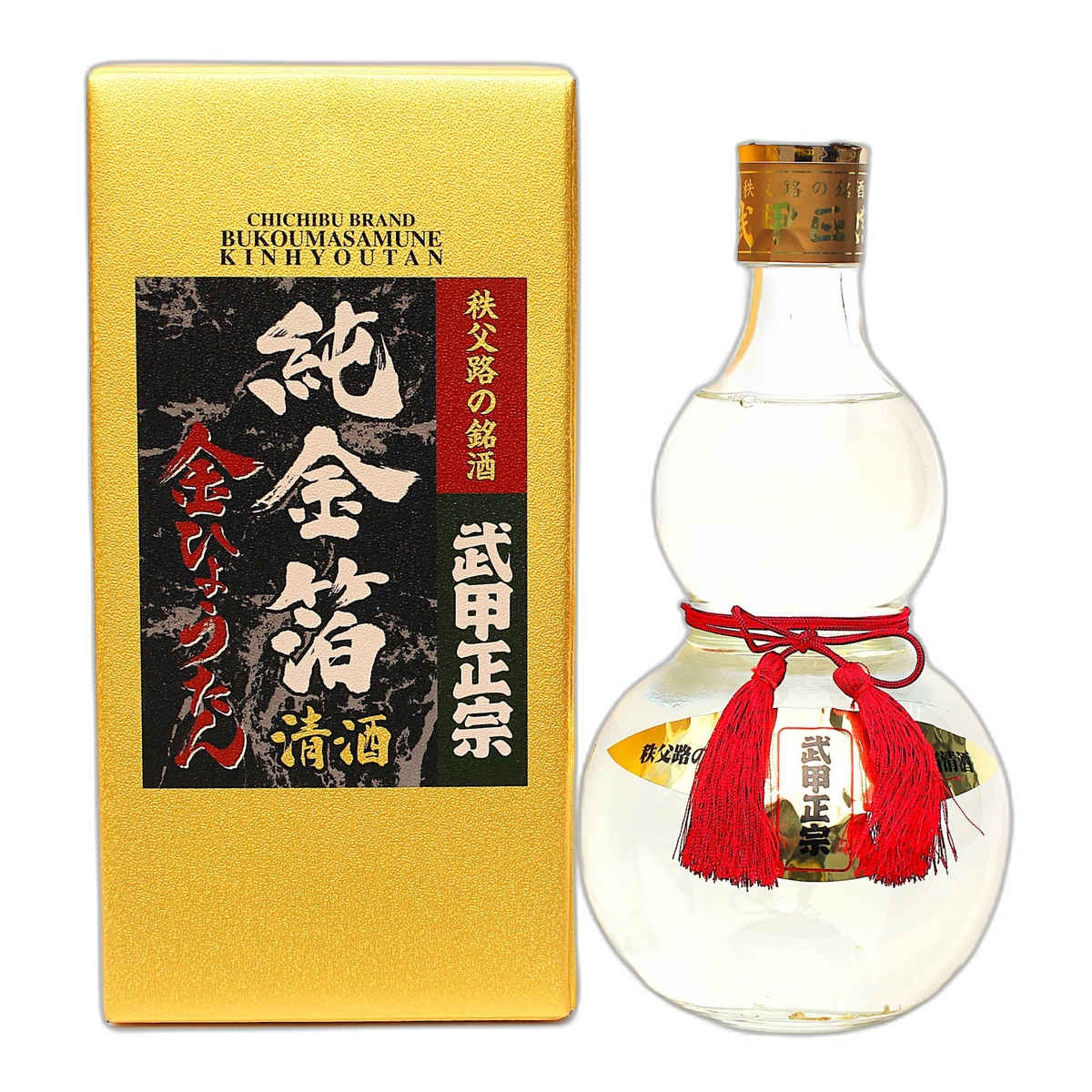 武甲正宗 純金酒 金ひょうたん