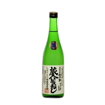Hatsuhinode Kurodoichioshi Shiboritate Junmai Ginjonamagenshumurokajikazume