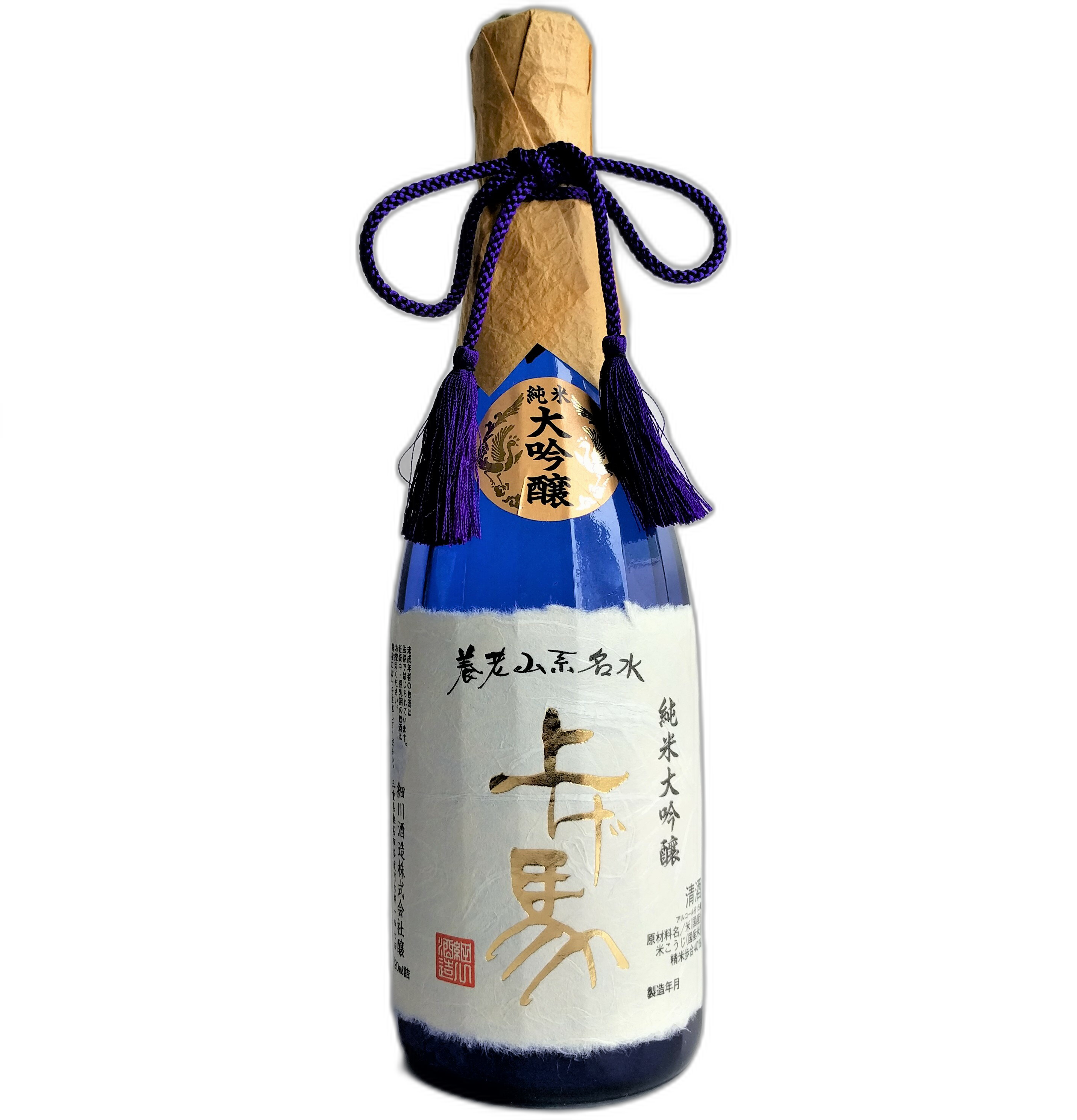 上げ馬 純米大吟釀 山田錦40