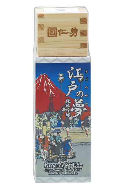 仁勇 純米吟醸江戸の夢 ミニ枡付