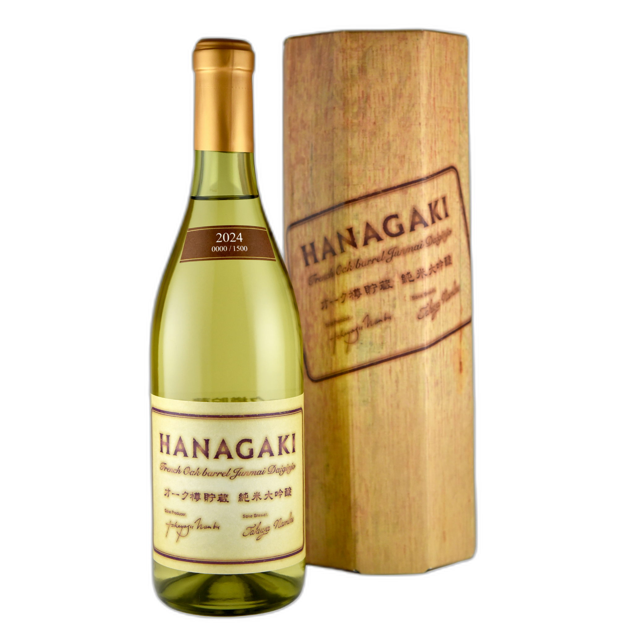 Hanagaki Oakdaruchozou Junmai Daiginjo