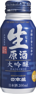 日本盛 生原酒 大吟醸 ボトル缶