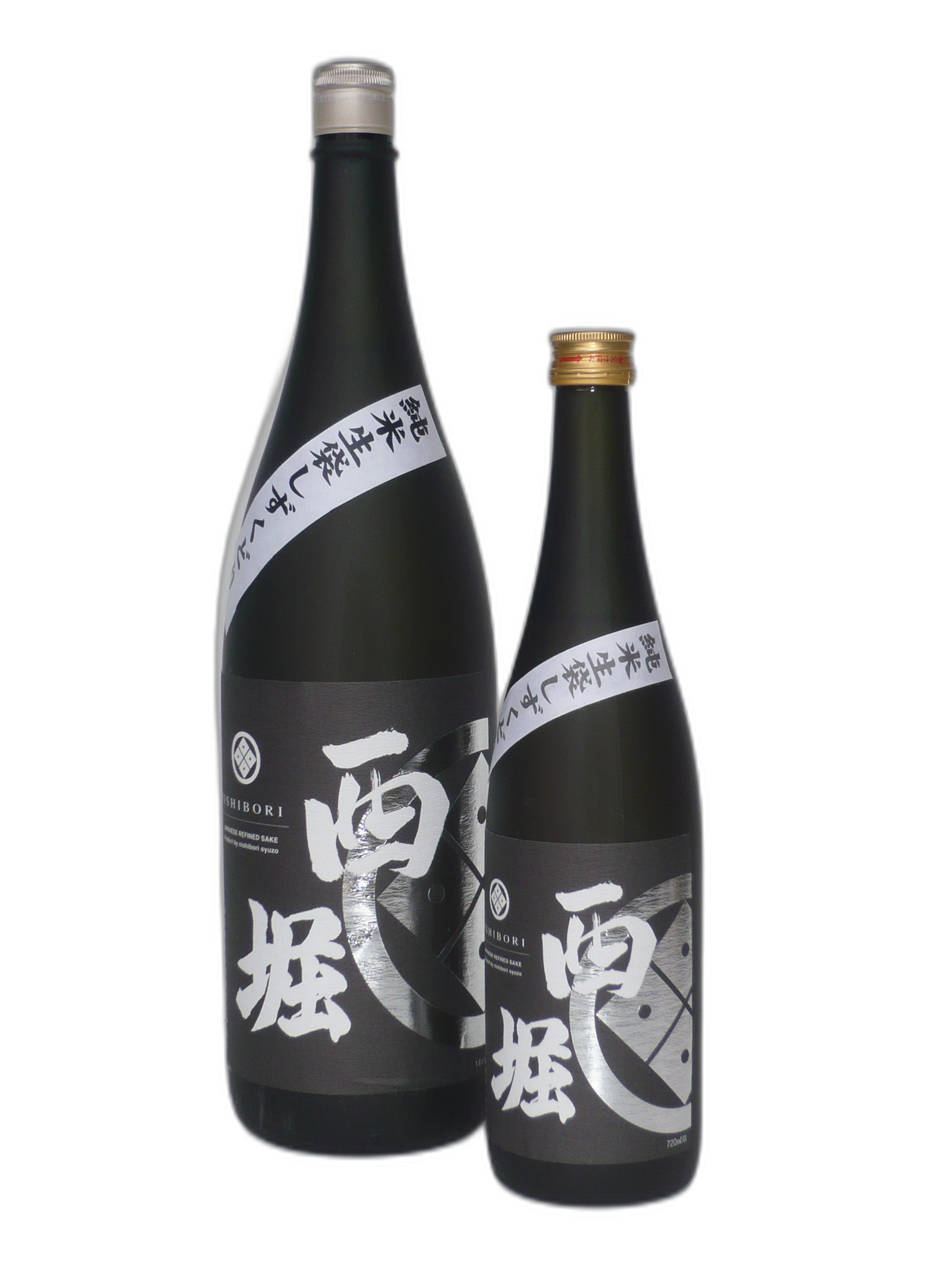 西堀 銀箔 純米 袋しずく