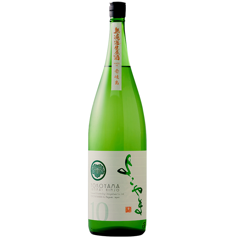 Yokoyama Silver 10 Murokanama Genshu Junmai Ginjo