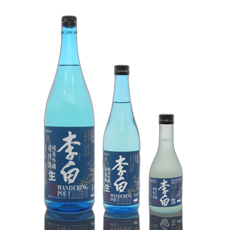 李白 純米吟醸 酒仙李白 生
