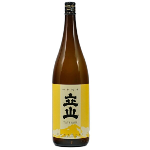 特別純米酒 立山