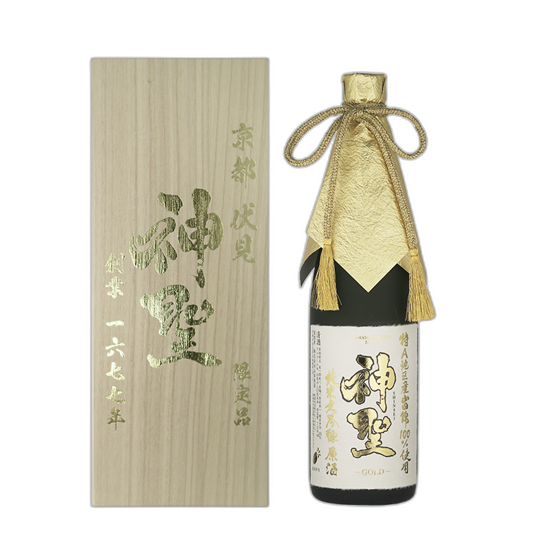 神聖 大吟醸原酒 金ラベル