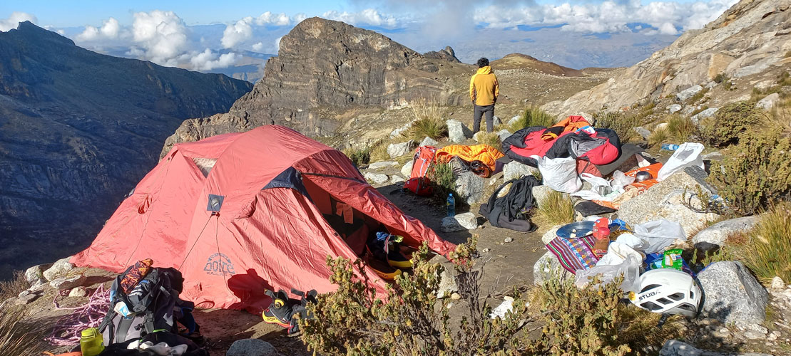 Lucio Huayhua Expeditions - Campo Morrena Nevado Vallunaraju