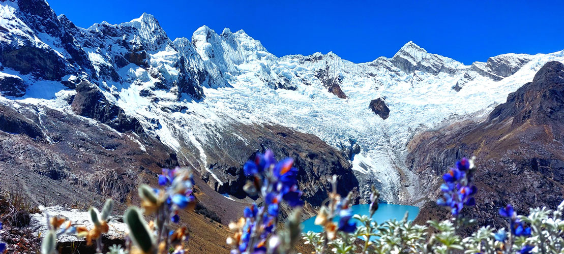 Lucio Huayhua Expeditions - Vista del Nevado Pucajirca