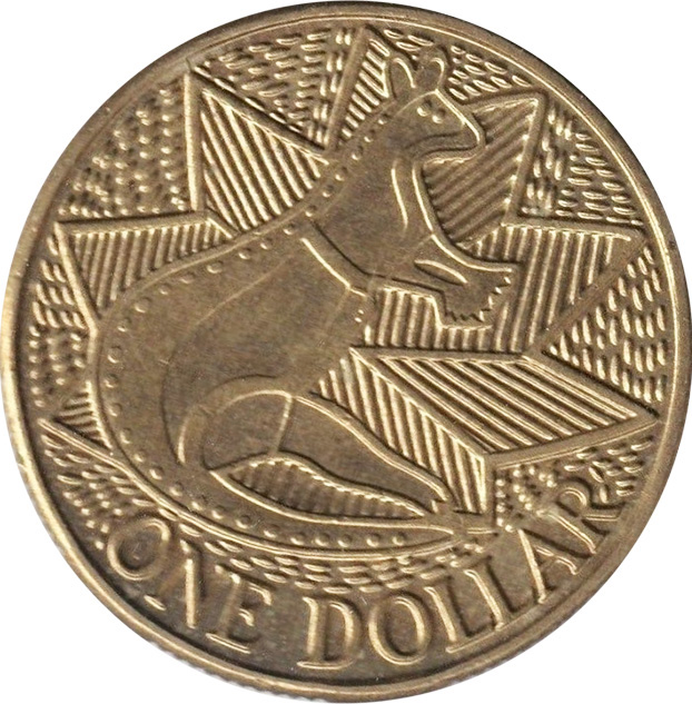 1988 Aboriginal Art Proof Queen Elizabeth II 1 Dollar