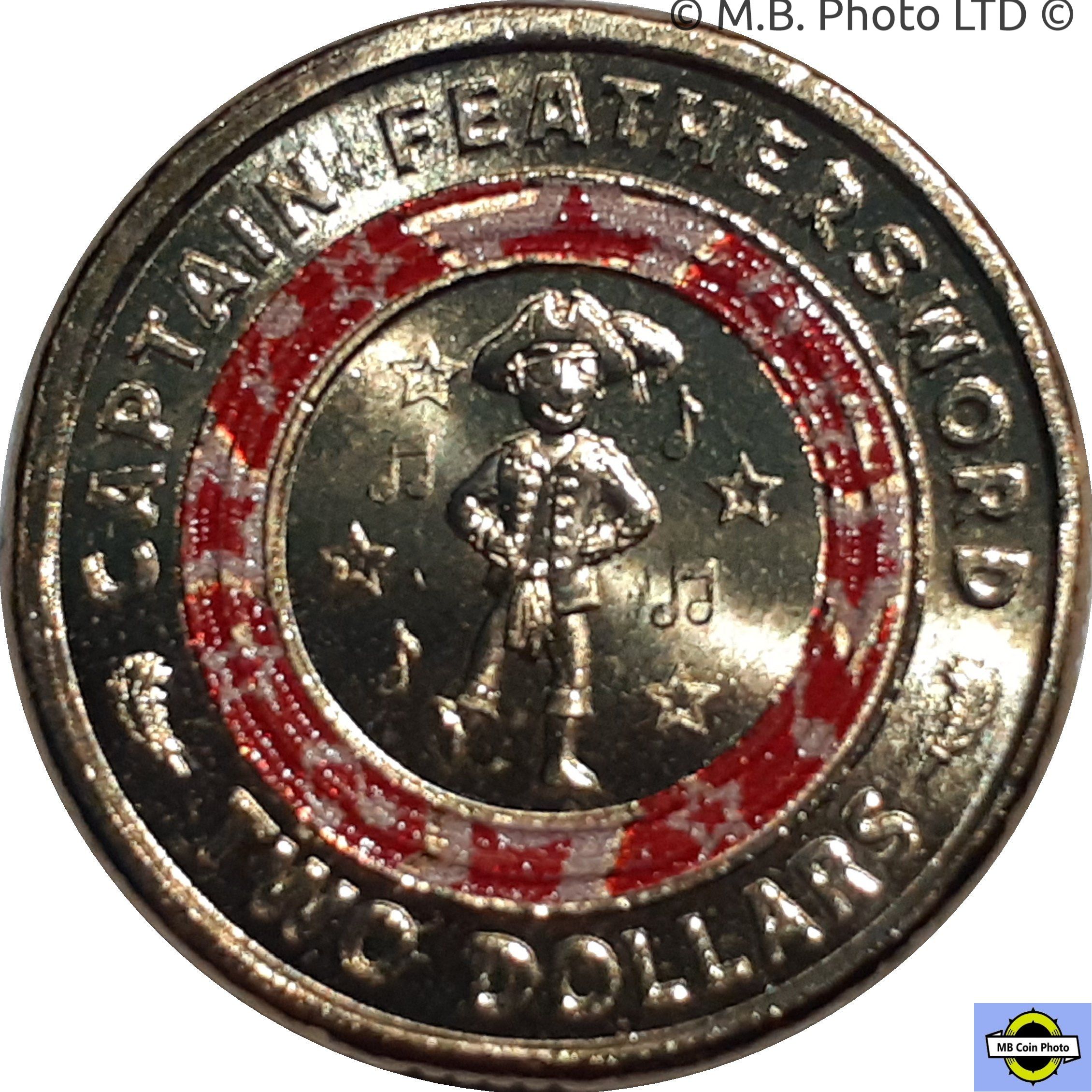 2021 Captain Feathersword Proof Queen Elizabeth II 2 Dollars