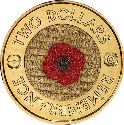 2012 Remembrance Color Queen Elizabeth II 2 Dollars