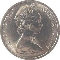 Queen Elizabeth II 5 Cents queen elizabeth ii decimal coinage coin