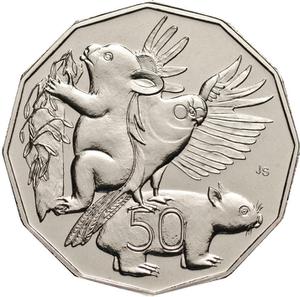 2005 Student Design Queen Elizabeth II 50 Cents