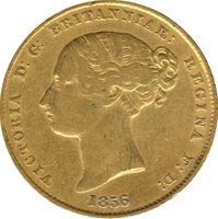 Queen Victoria Half Sovereign half sovereign and sovereign coin