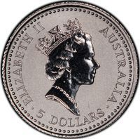 5 Dollars koala bullion coin