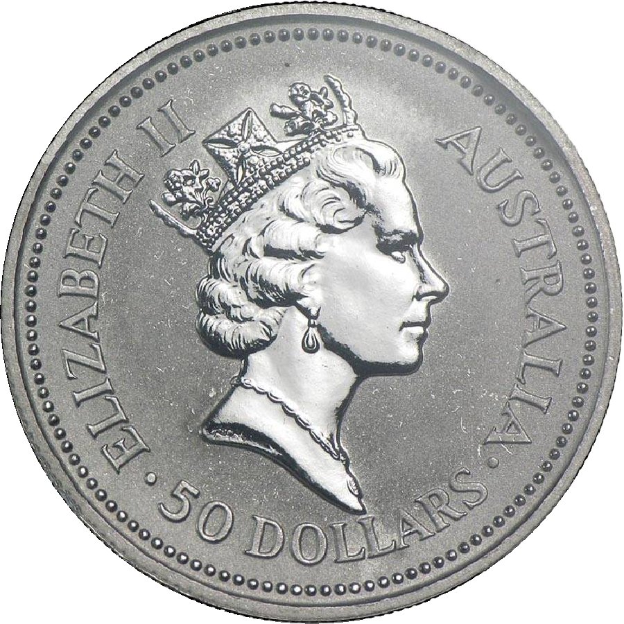 1988 Proof 50 Dollars