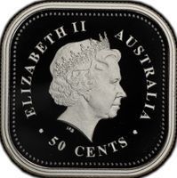 50 Cents kookaburra bullion coin