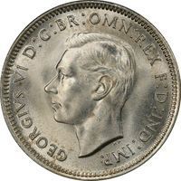 King George VI Shilling shilling coin