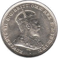 King Edward VII Threepence threepence and sixpence coin