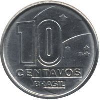 10 Centavos cruzado novo (1989-1990) coin