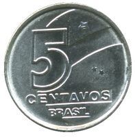 5 Centavos cruzado novo (1989-1990) coin