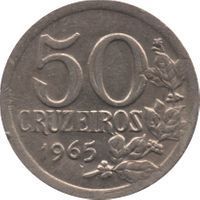 50 Cruzeiros cruzeiro (1942-1967) coin